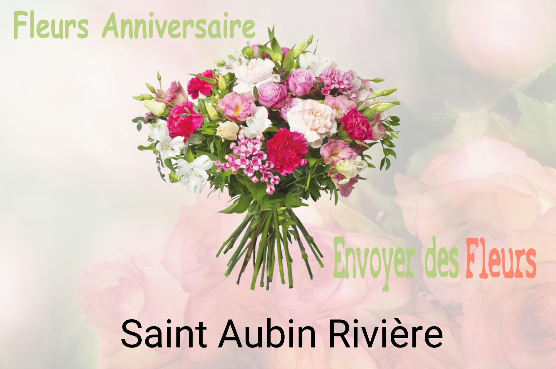 Bouquet de fleurs d’anniversaire livré à Saint-Aubin-Rivière